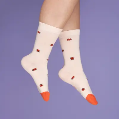 Chaussettes Coccinelle Coucou Suzette — photo 2