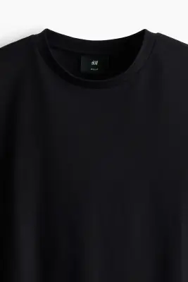 T-shirt Regular Fit - Noir — photo 4