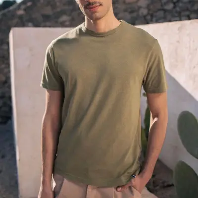 T-shirt Tapio Vert — photo 2