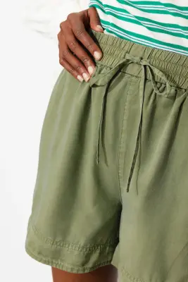 Short fluide uni Femme — photo 5