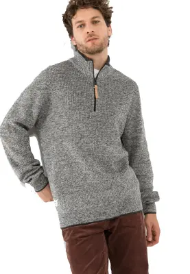 CAMEL ACTIVE PULL CAMIONNEUR Gris chiné — photo 5