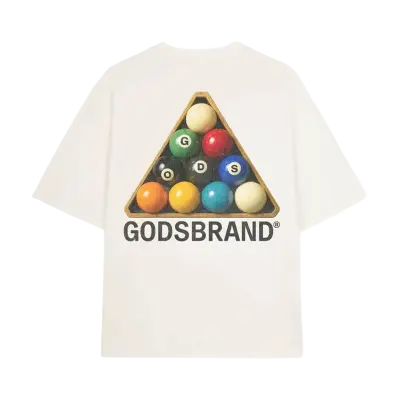 Gods Billiard Tee White — photo 1