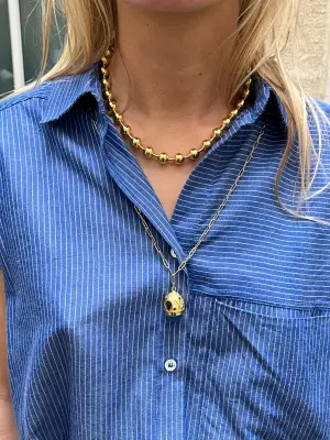 Collier Rainbow Gold PM - 4 Crosses — photo 3