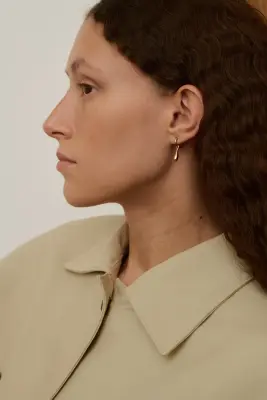 BOUCLES D'OREILLES CHARM DORÉ — photo 3