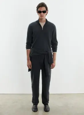Pull en laine mérinos et élasthanne