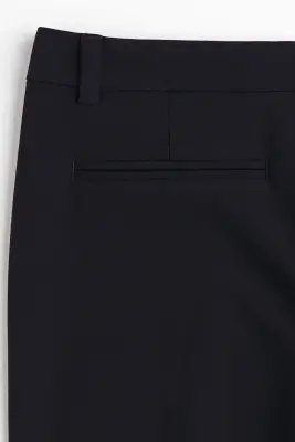 Pantalon chic avec plis - Noir denim — photo 5