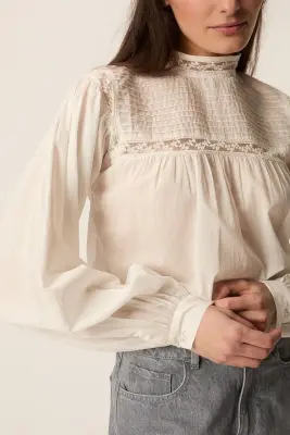 Blouse Sotarya Ecru — photo 2