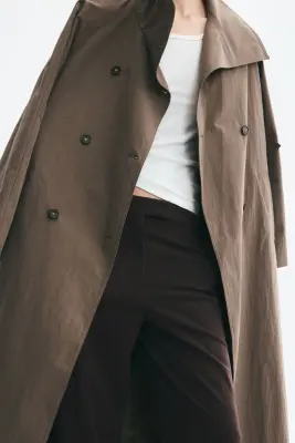 Pantalon bootcut - Marron foncé — photo 1