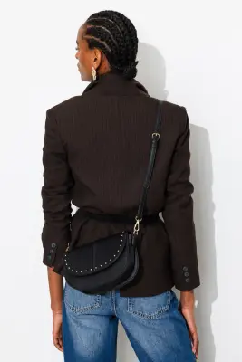 Besace cloutée en simili Femme — photo 3