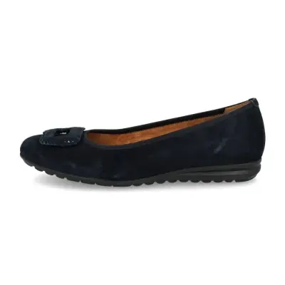 Ballerines Gabor 62.623.46 Bleu Marine - Lacets Grande Pointure Femme — photo 2