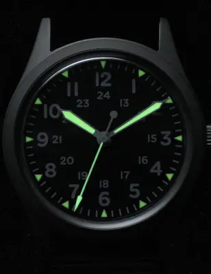 MWCGG-W-113 U.S 1960s PATTERN MECHANICAL MILITARY WATCH — photo 2