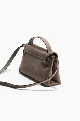 Sac crossbody - Gris — photo 4