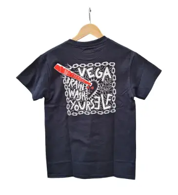 T-shirt VEGA x Brainwash slappy – Black — photo 2
