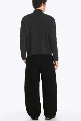 Pantalon de jogging en scuba Cody - Noir — photo 3