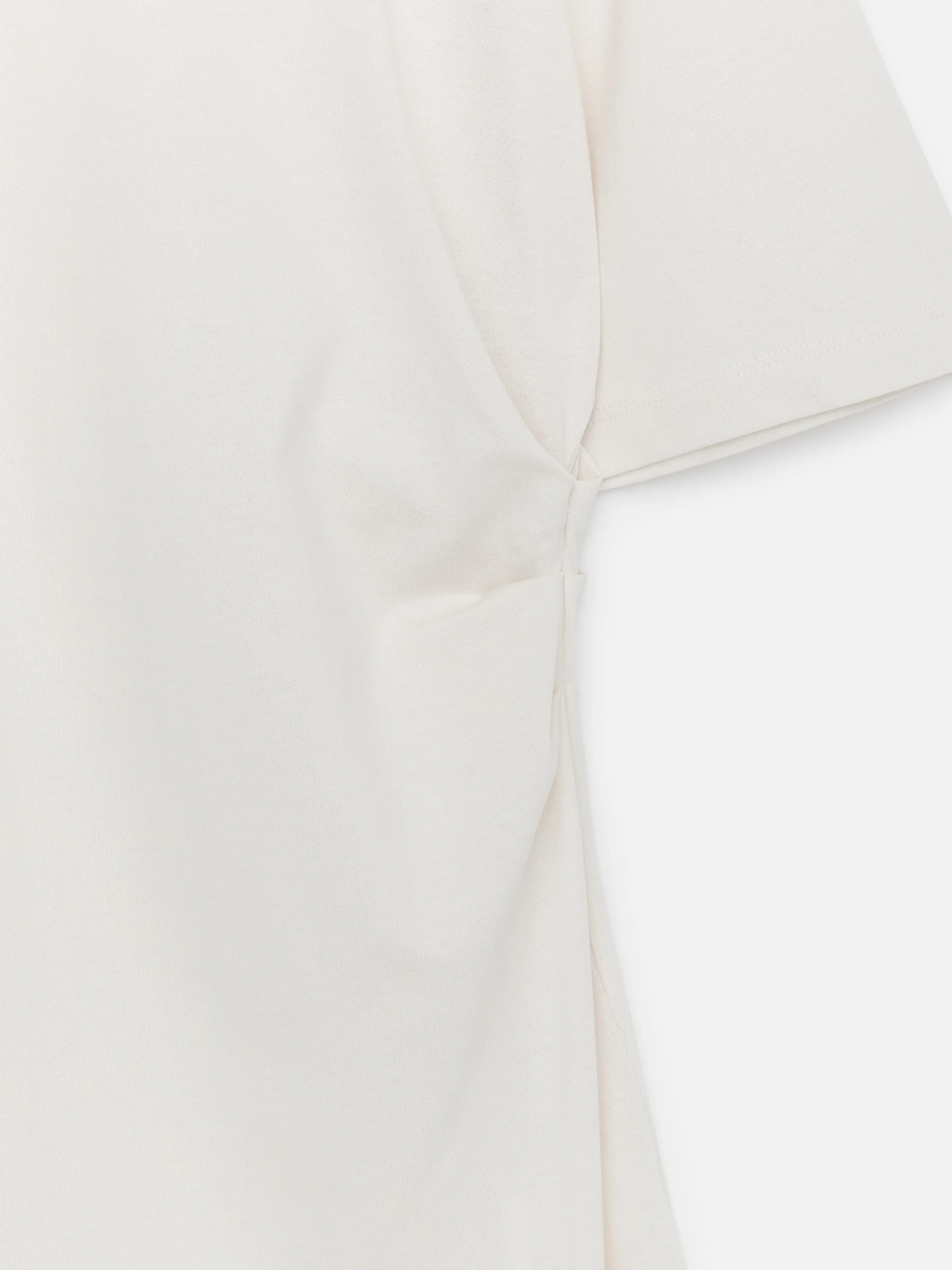 T-shirt drapé - Blanc