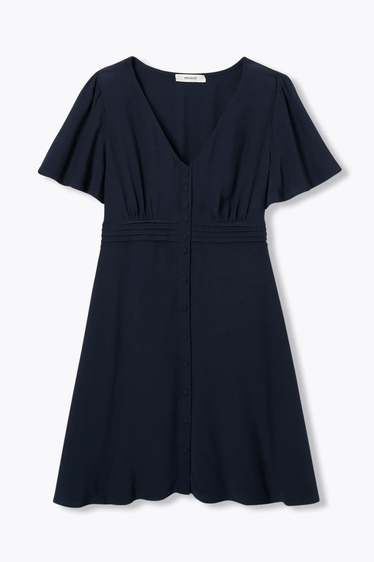 Robe courte manches courtes