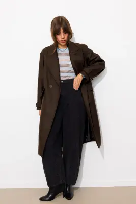 SIMONE manteau en laine Femme — photo 4