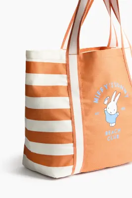 Sac de plage pour enfant avec motif imprimé - Orange/Miffy — photo 1