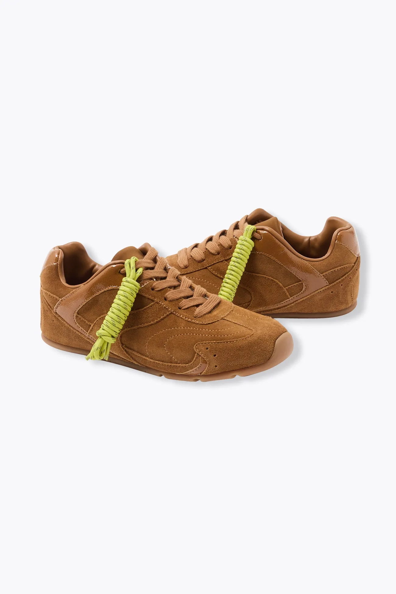 Baskets en cuir Femme