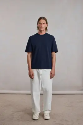 T-shirt 'Chuuunky Tee' - Bleu Marine — photo 2