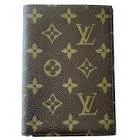 Portefeuille en cuir monogram