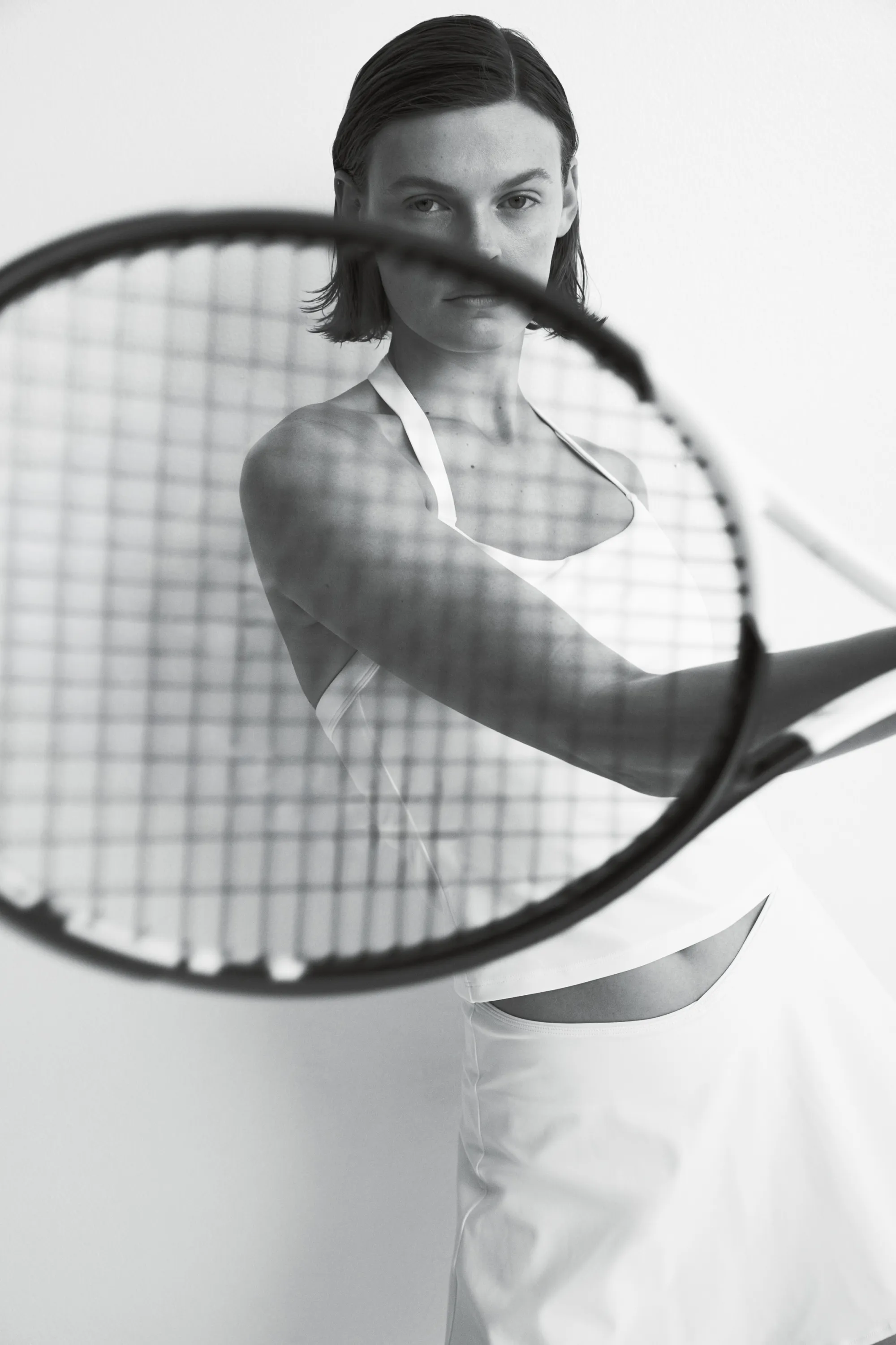 Débardeur de sport dos nu SoftMove™ - Blanc
