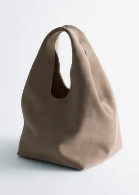 Mini sac cabas - Taupe — photo 1