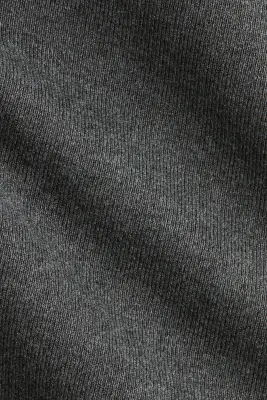 Pantalon large en maille fine - Gris foncé chiné — photo 4