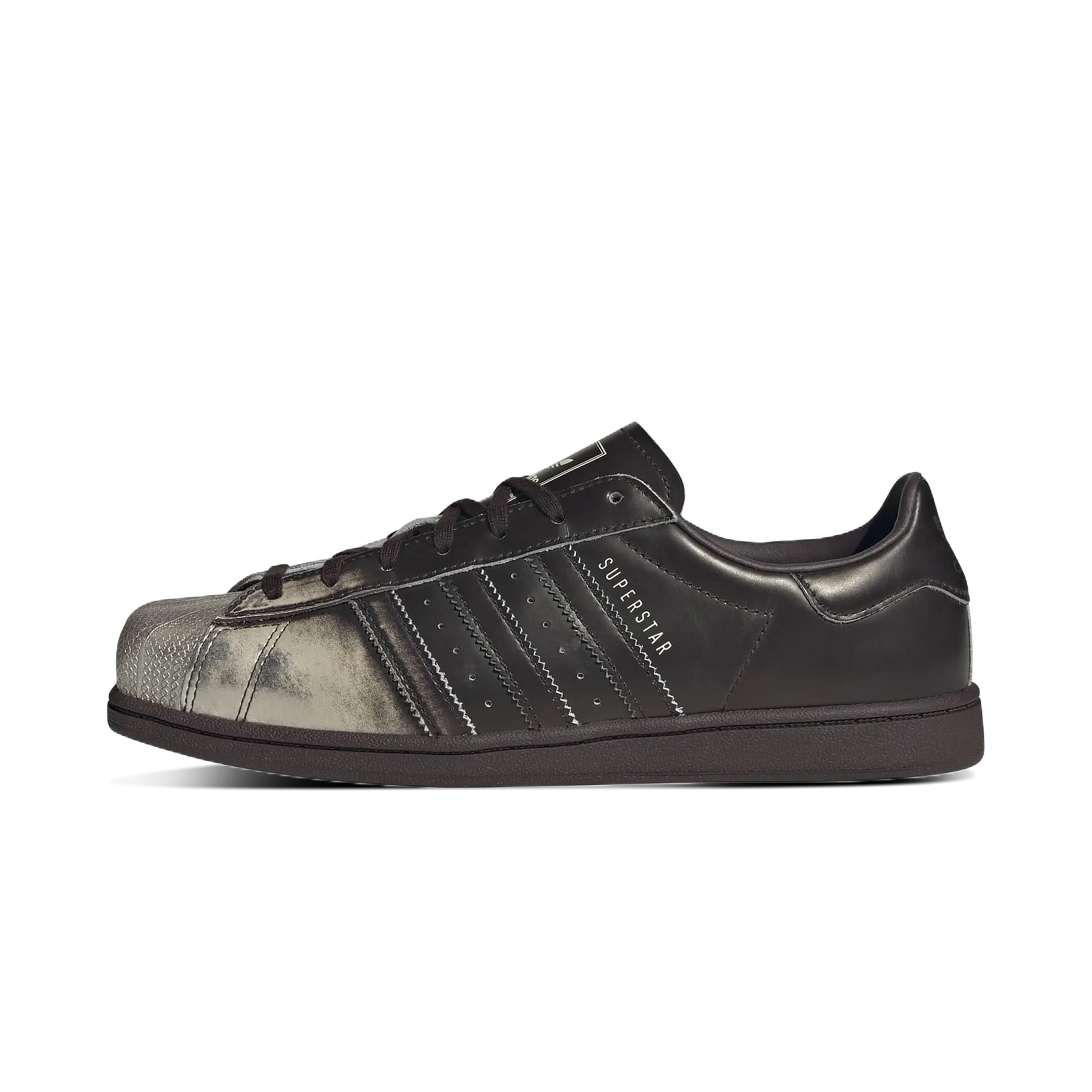 Adidas Mujer Superstar SQ Aurora Coffee Silver Metallic
