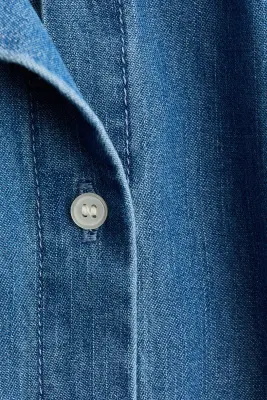 Denim shirt - Bleu denim — photo 5