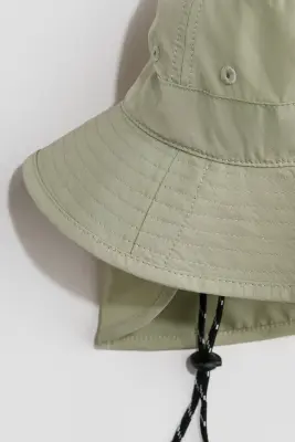 Chapeau de soleil UPF 50 - Vert kaki clair — photo 1