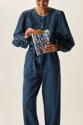 Combi pantalon Leonor Middle Blue — photo 2