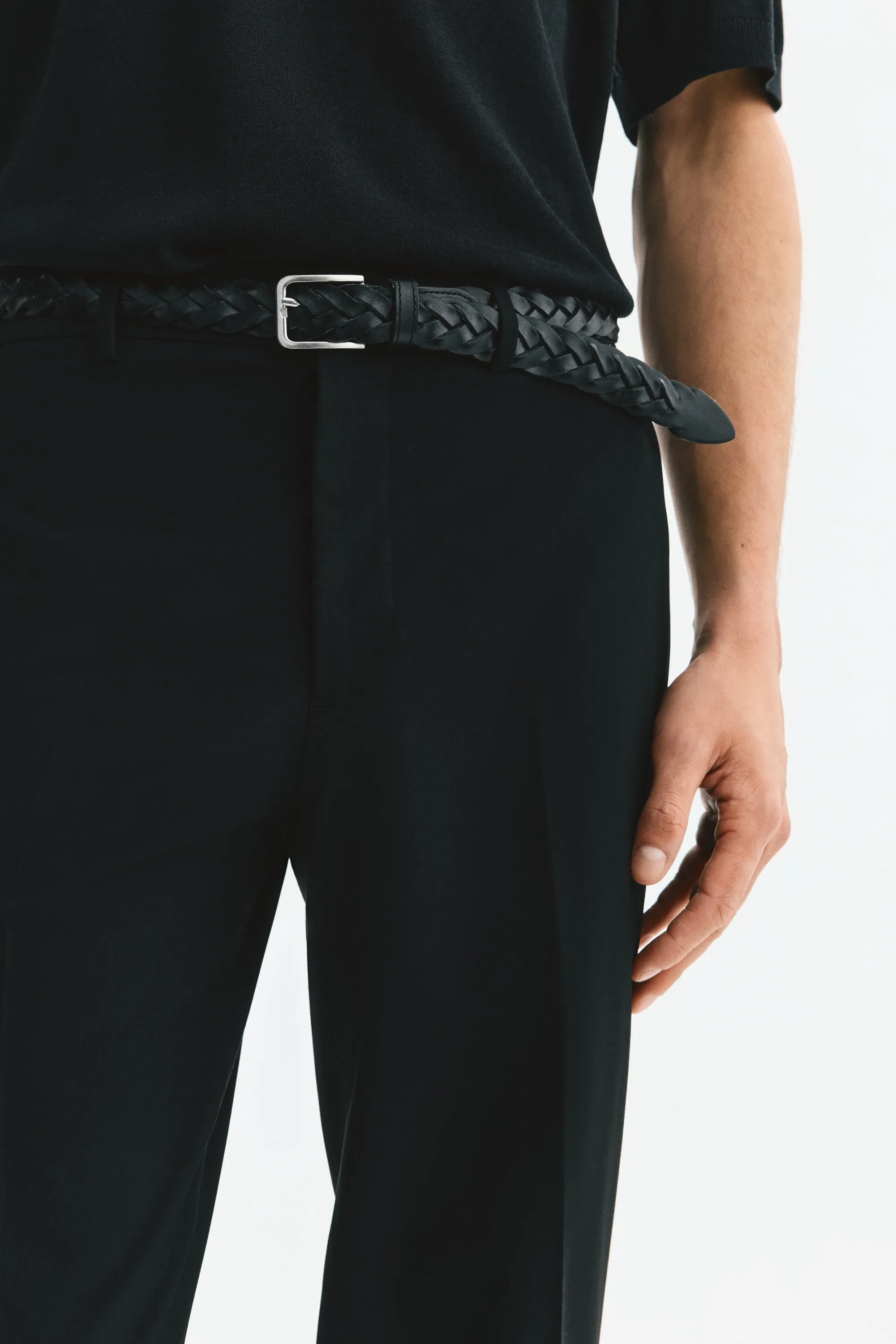 Pantalon chic Slim Fit - Noir