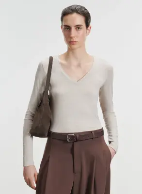 T-shirt en viscose et élasthanne — photo 2