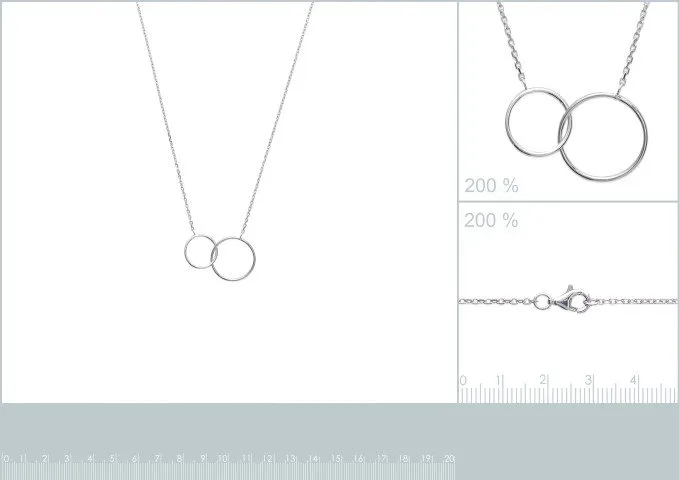 Collier argent 925 rhodie 72115945