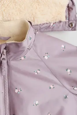 Combinaison déperlante - Violet clair/fleuri — photo 2
