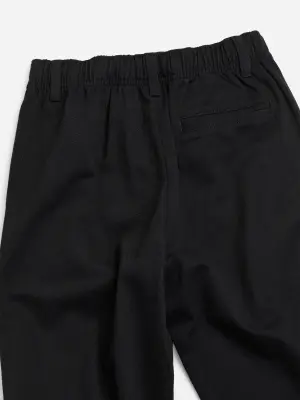 Pantalon chino fuselé - Noir — photo 2