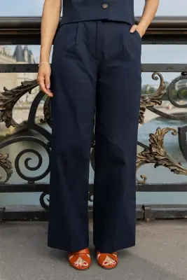 Pantalon Amandine - marine — photo 2