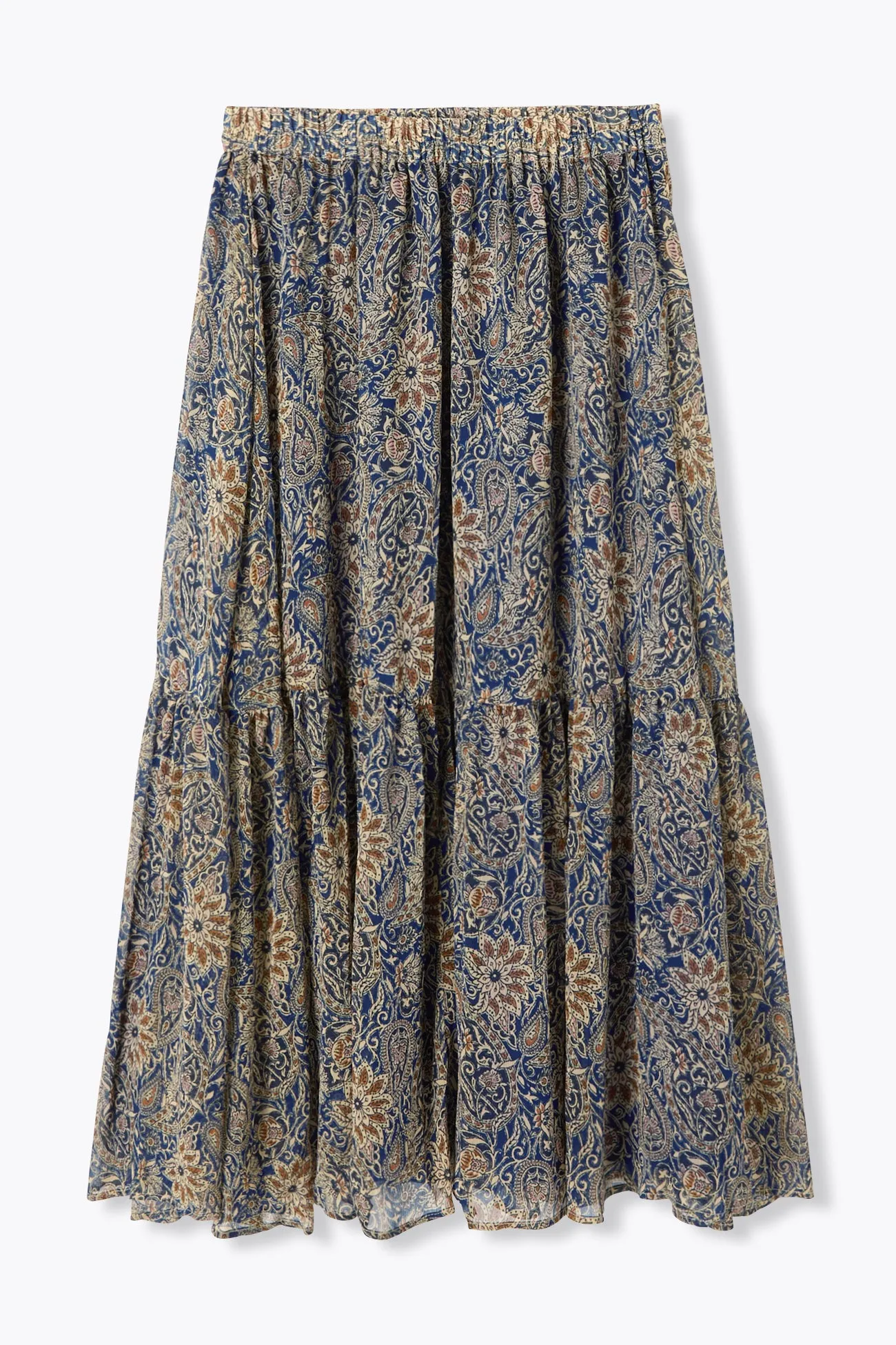 Jupe longue imprimée Femme