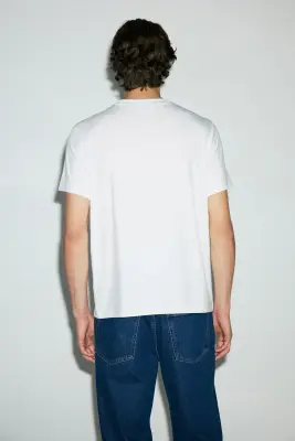 T-shirt Warming Regular Fit - Blanc — photo 4