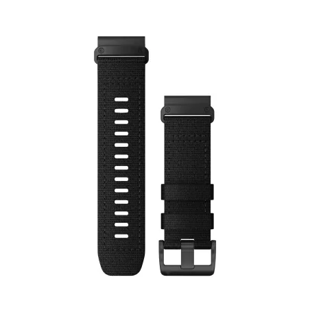 Bracelets de montre Garmin QuickFit 26mm Nylon tactical noir 010-13010-00
