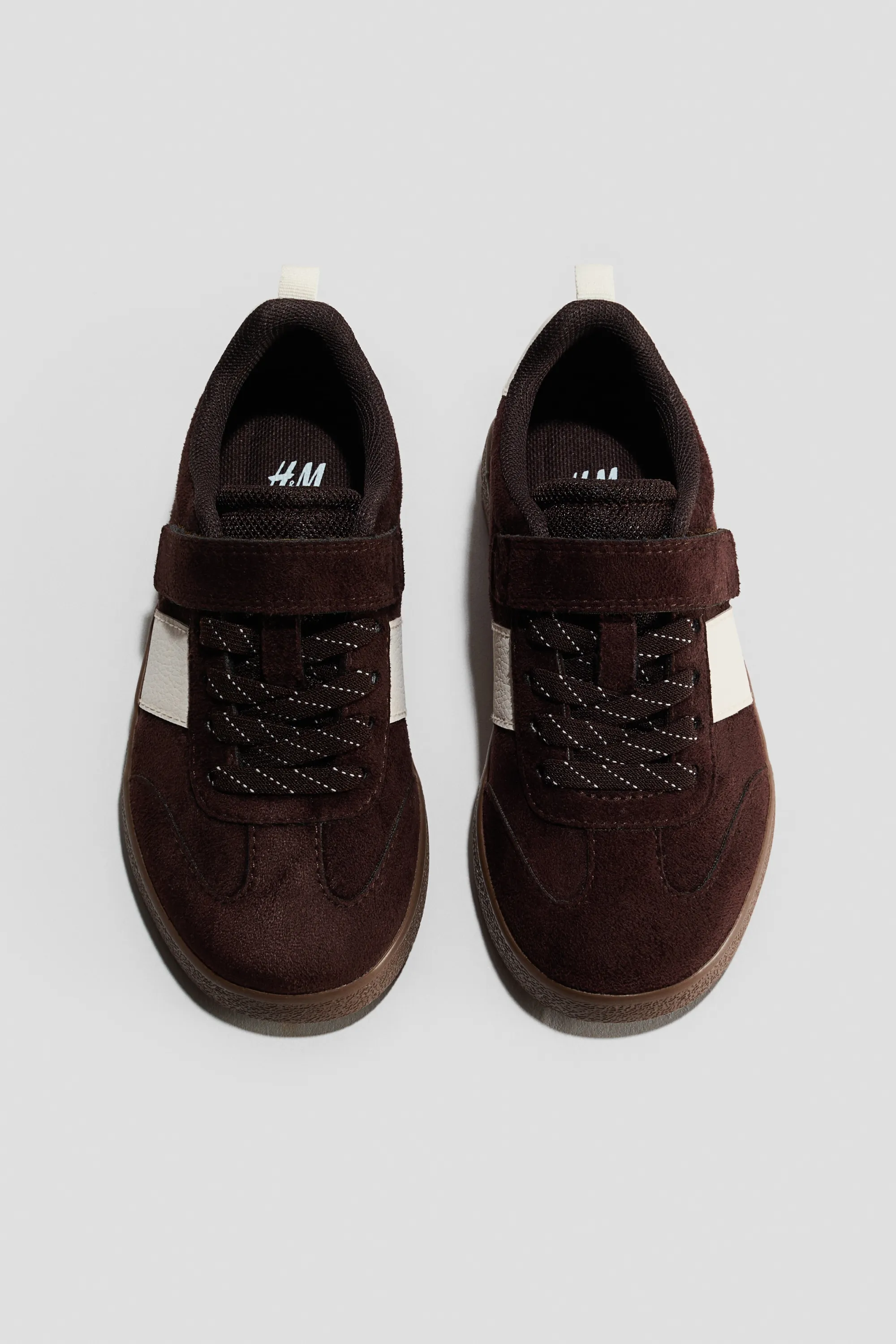 Sneakers - Marron foncé/color block