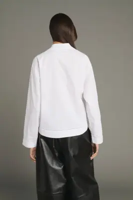 BLOUSE LORRAINE BLANC — photo 4