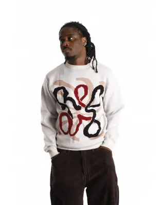 Spirit Crewneck Knit Off White — photo 2