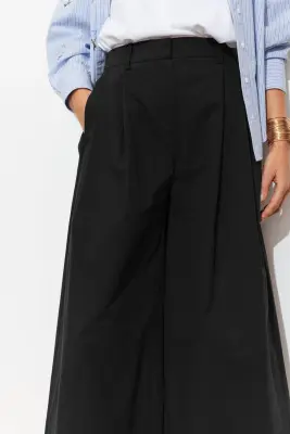 Pantalon large à pinces — photo 5