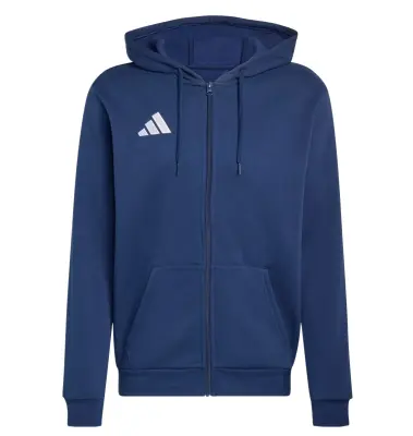 ADIDAS SWEAT ZIP GRANDE LONGUEUR Marine — photo 5