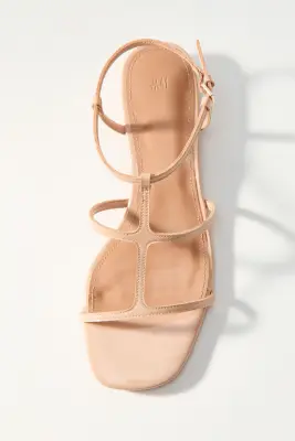 Sandales à brides fines - Beige — photo 3