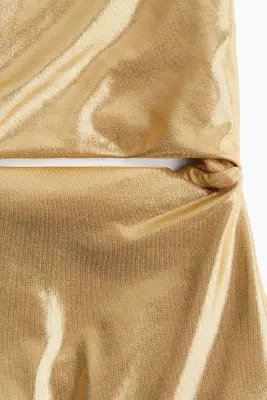 Maillot de bain avec dos ouvert - Doré — photo 2