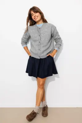 Cardigan col rond Femme — photo 3