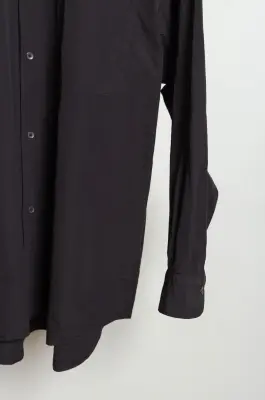 Comoli – Black COMOLI Shirt E03-02008 – BLACK — photo 3